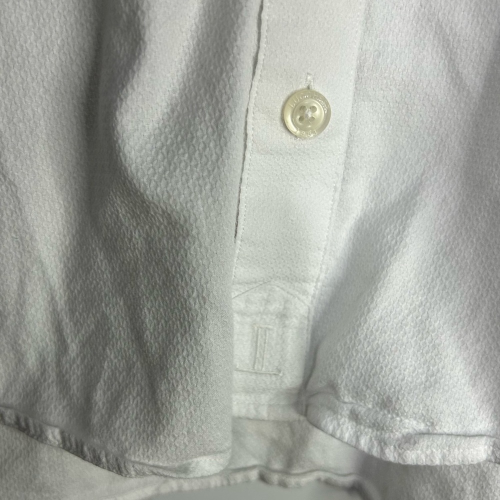 Lucchese Bootmaker White Button Front Long Sleeve… - image 5